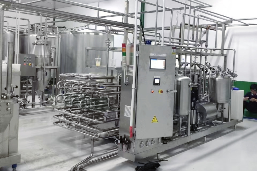 UHT milk production line UHT-melkproductielijn