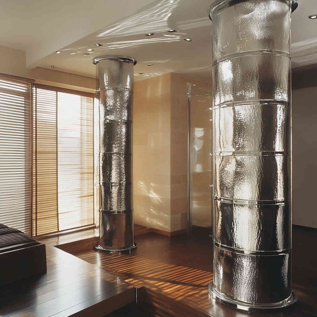 Decorative Stainless Steel Pipes in Home Interiors