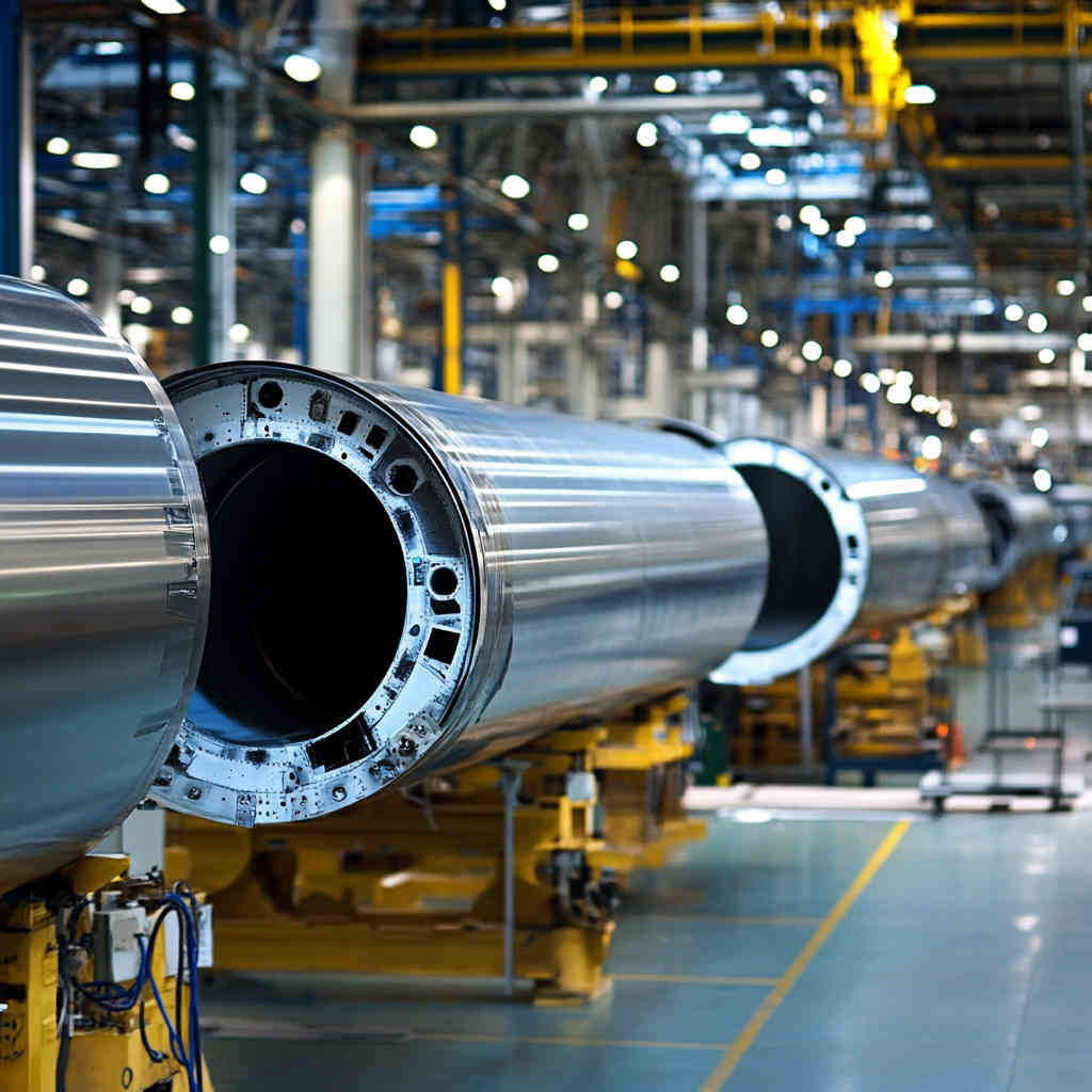 Stainless steel pipes used in aircraft manufacturing