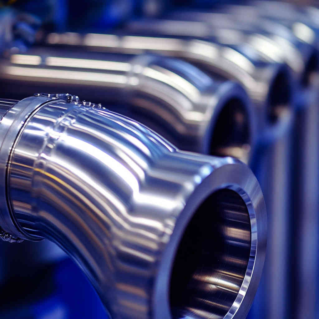 Seamless stainless steel pipes in aerospace fuel systems