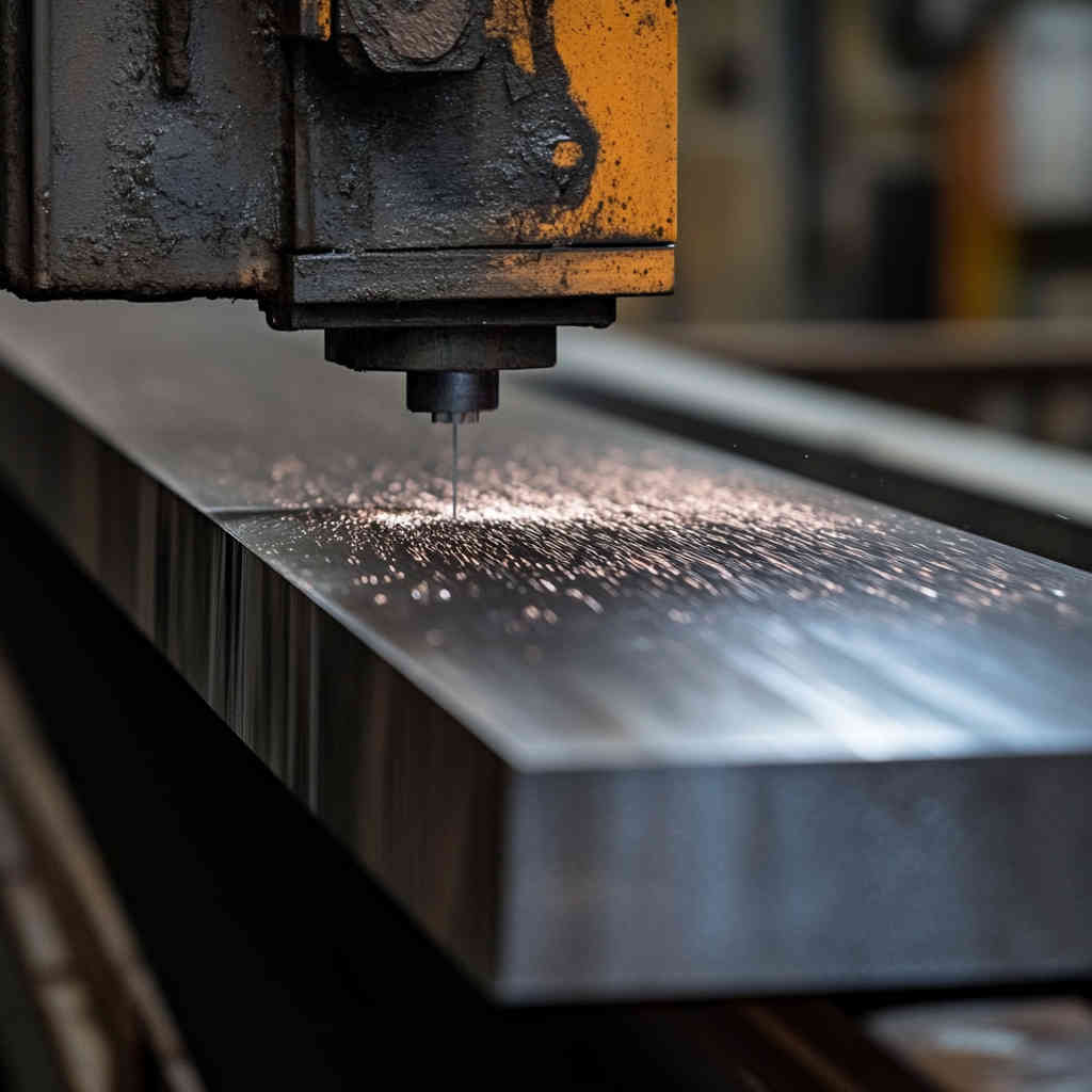 Precision cutting of steel billets