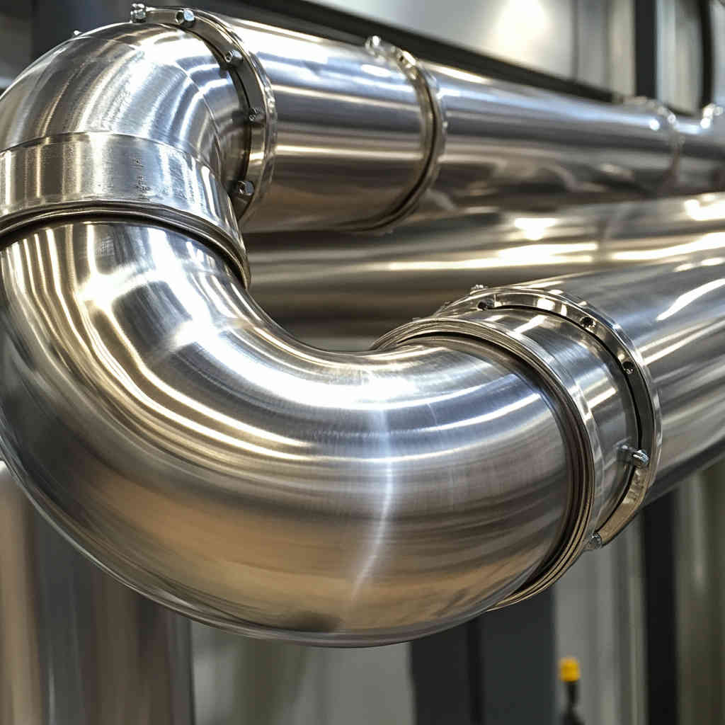 Stainless Steel Elbows in High-Pressure System