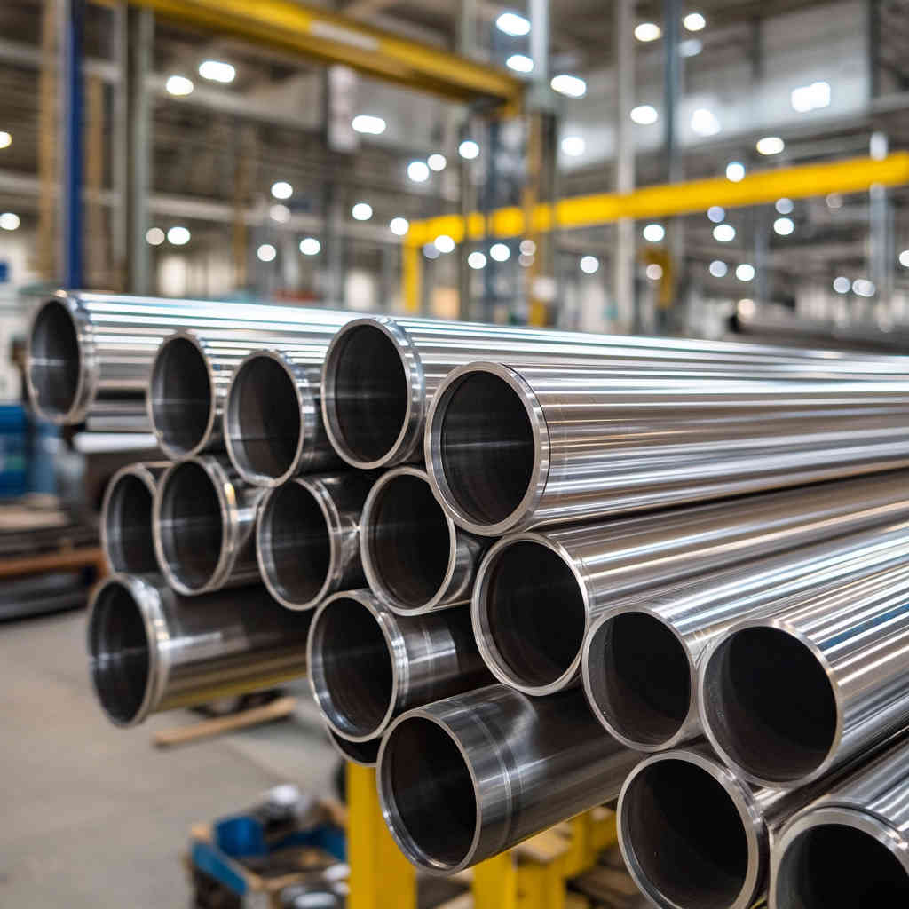 Stainless steel pipes in aerospace manufacturing