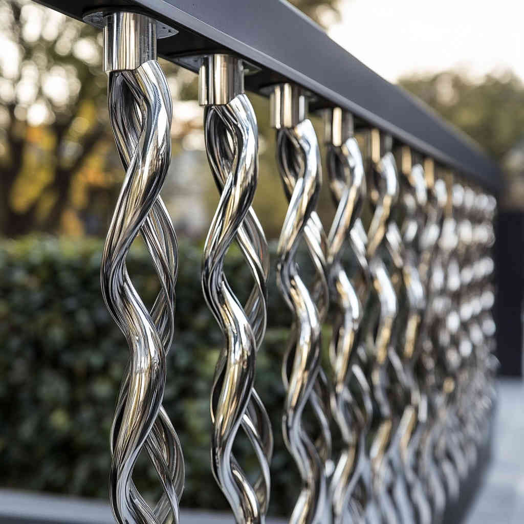 Stainless Steel Welded Pipes in Decorative Fencing