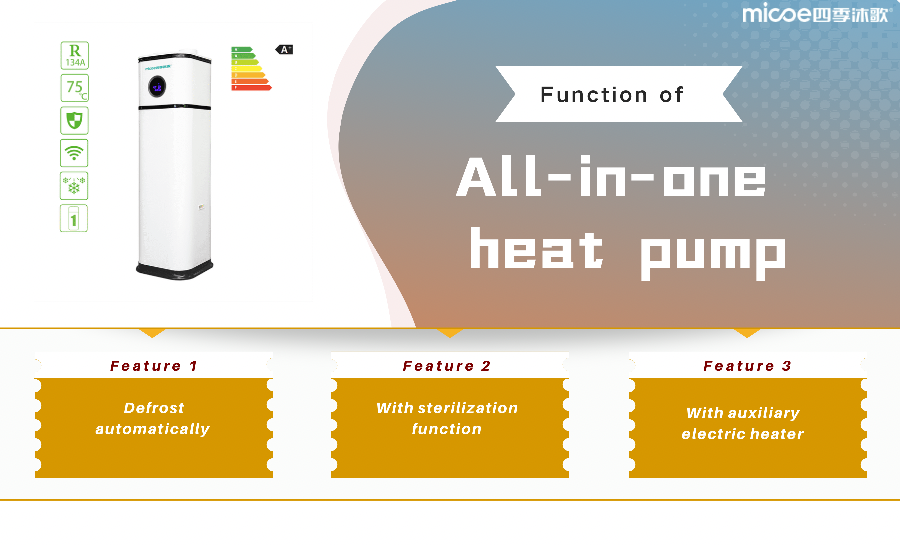 All-in-one heat pump 1